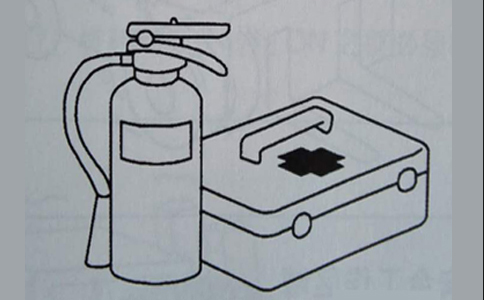 電動堆高叉車滅火器和急救箱-沈陽興隆瑞